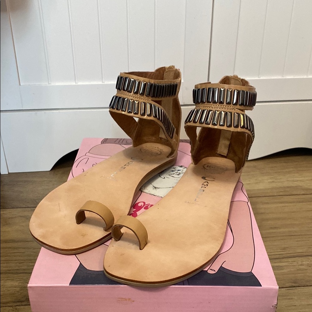 Jeffrey Campbell Lakewood sandals 8